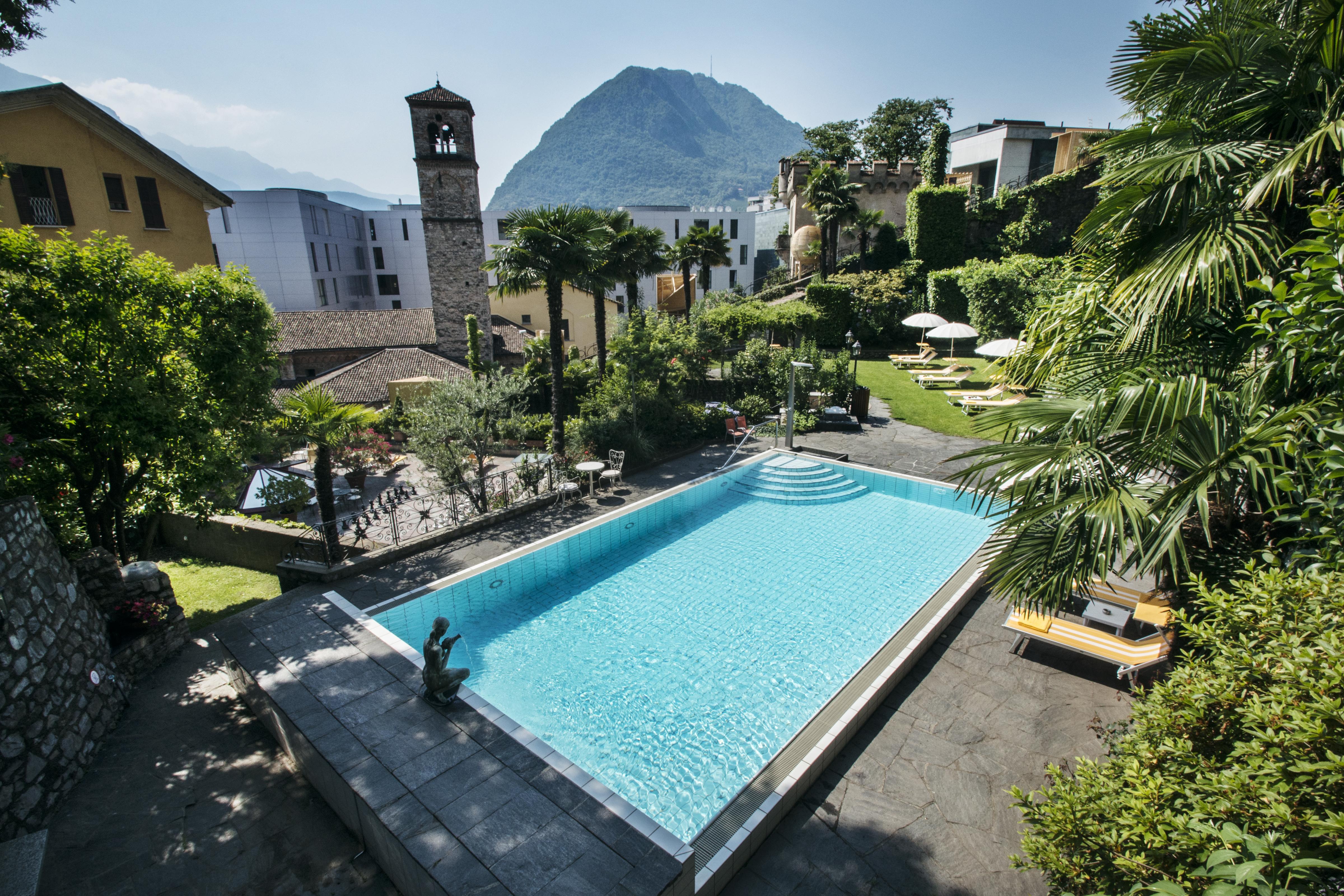 International Au Lac Historic Lakeside Hotel Lugano Exterior photo